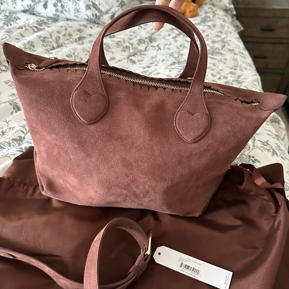 Stoney Clover Lane Teddy 29 Suede Worn Once